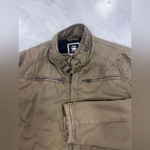 Army Green G-Star Raw Denim Jacket Men’s